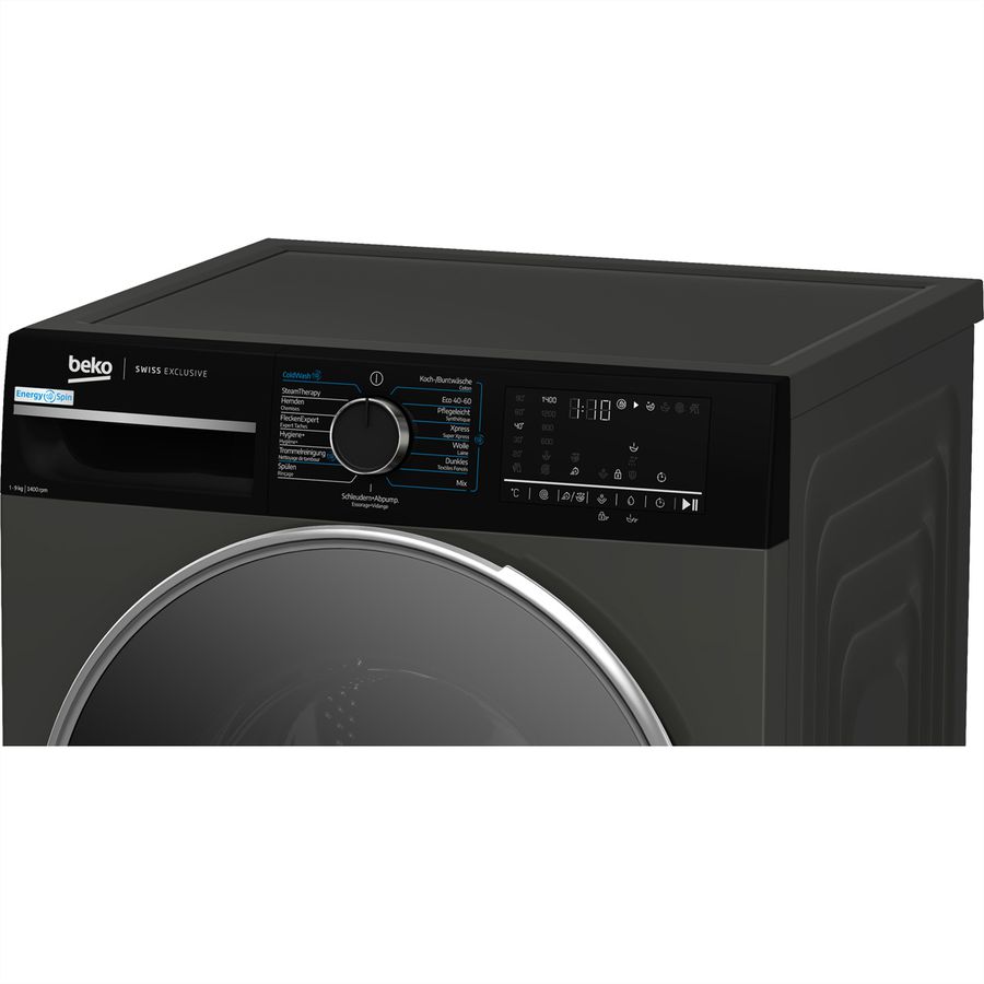 Beko lave-linge WM520, 9kg, A-10%, manhattan gray