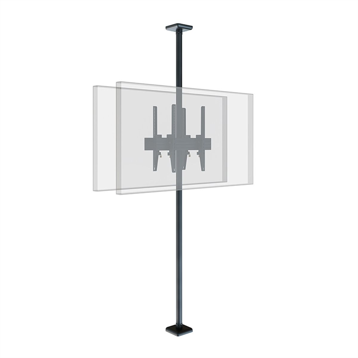 Hagor Deckenhalterung CPS Floor-Ceiling back-2-back, schwarz