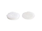 VELCRO® Klettpunkte Selbstklebend, Haken & Flausch 16mm x 16 sets Weiß