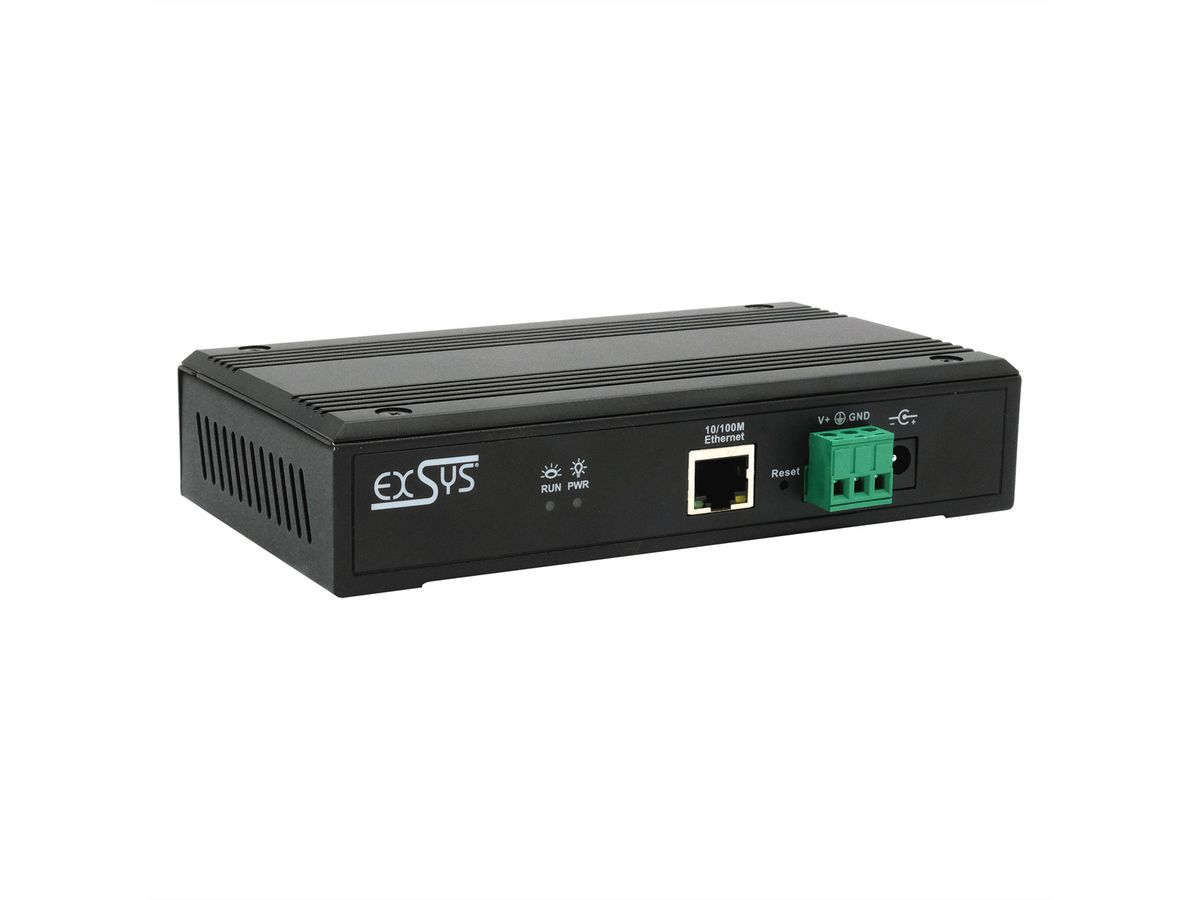 EXSYS EX-61004 Ethernet zu 4 x Seriell RS-232/422/485