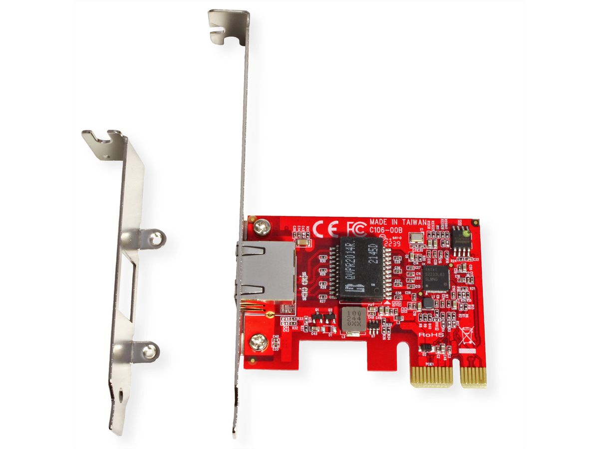 ROLINE 2,5-Gigabit-Ethernet Low Profile PCIe Adapter