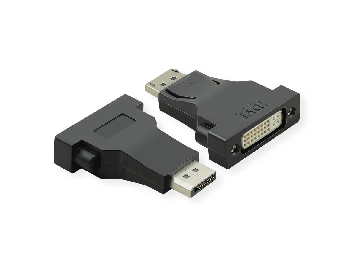 VALUE Adaptateur DisplayPort - DVI, DP M-DVI F