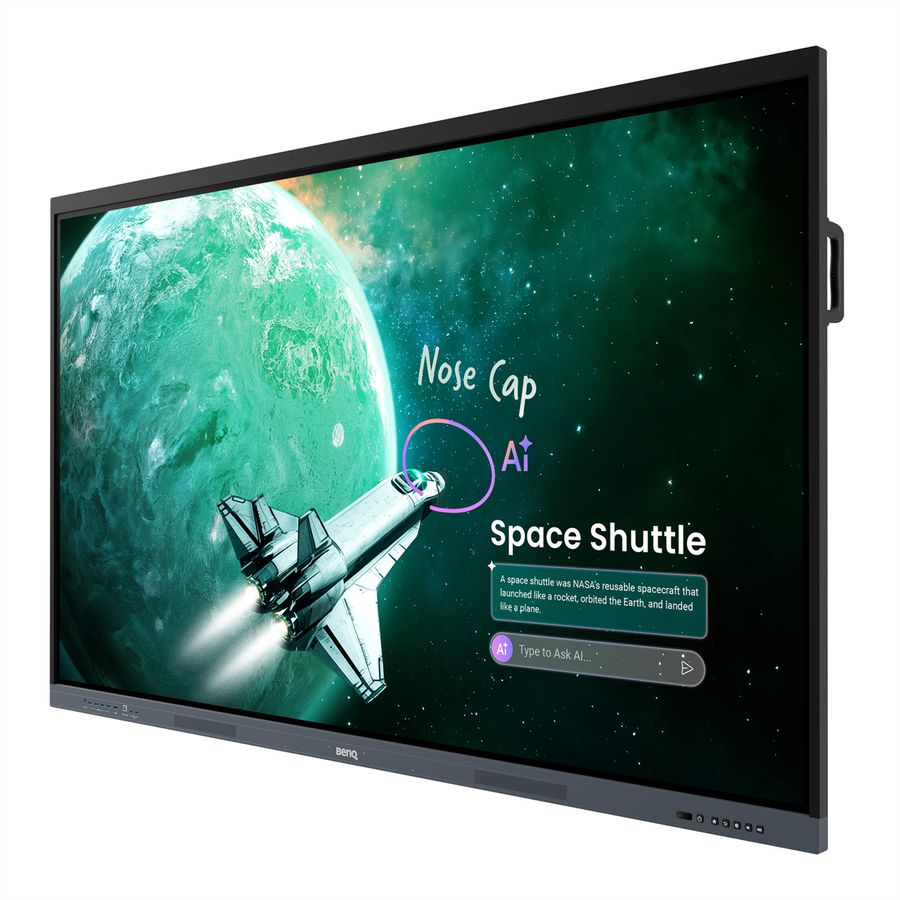 BenQ Interactive Display RE7505 75", 4K UHD, 500 Nits, 50-Punkt-Touch