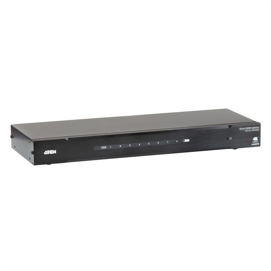 ATEN VS0108HB HDMI True 4K Splitter, 8 Ports