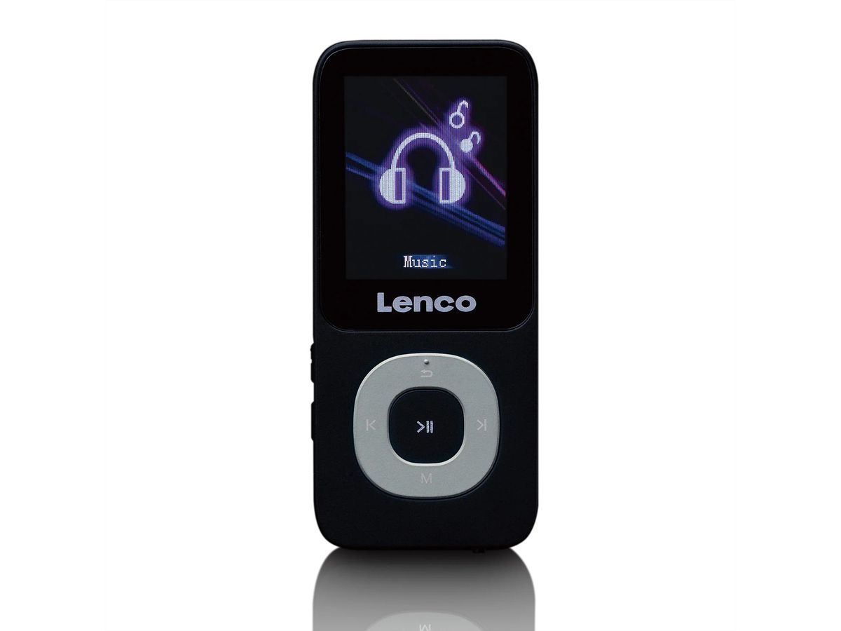 Lecteur MP3/MP4 Lenco Xemio-659BU, bleu, Carte SD de 4 Go incluse, max. 32 Go
