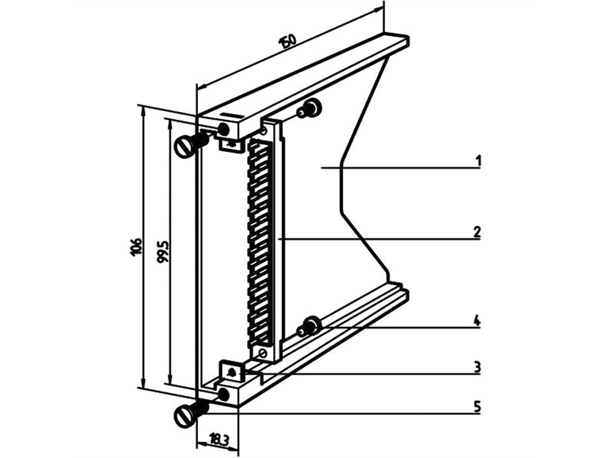 Pochette pour carte de circuit imprimé SCHROFF