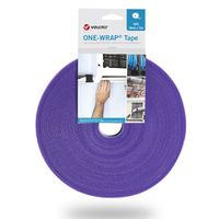 VELCRO® One Wrap® Bande 16 mm, violet, 25 m