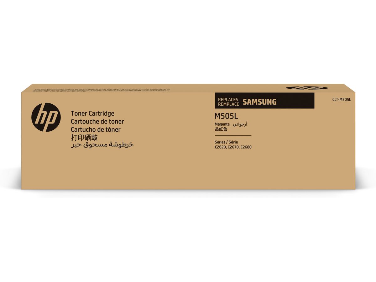 Samsung CLT-M505L Magenta Original Tonerkartusche mit hoher Reichweite