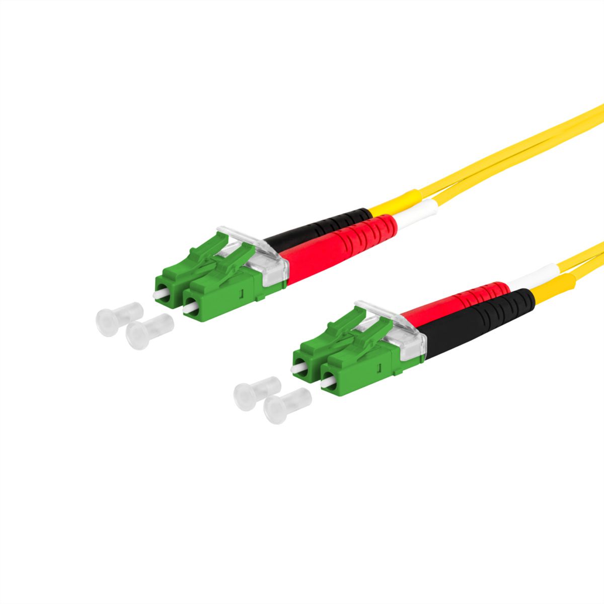METZ CONNECT OpDAT Patchkabel, LC-D APC/LC-D APC OS2, 0,5 m