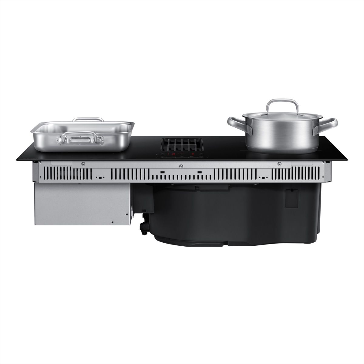 Samsung Table de cuisson avec tirage à la terre intégré 80 cm, FlexZone, 720m³/h,  A+