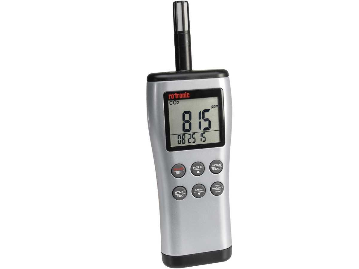 ROTRONIC CP11 - Appareil de mesure portable pour CO2, l'humidité et la température
