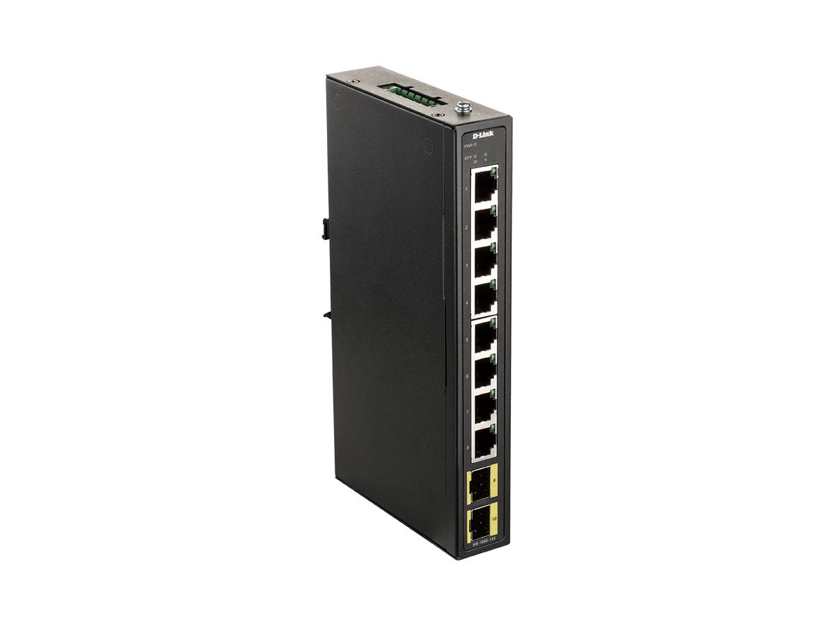 D-Link DIS-100G-10S Netzwerk-Switch Managed Gigabit Ethernet (10/100/1000) Schwarz