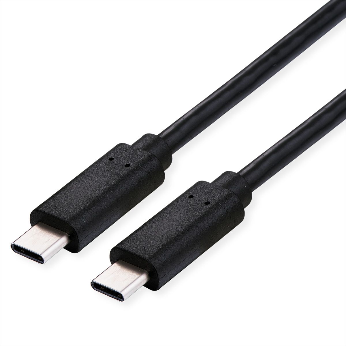 VALUE Câble USB4 Gen3x2, C–C, M/M, 8K UHD-2, 40Gbit/s, 100W, noir, 0,5 m