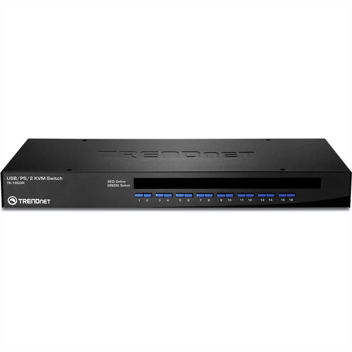 TRENDnet TK-1603R KVM Switch 16-Port USB/PS/2 Rack Mount