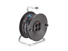 BACHMANN Enrouleur électrique, AC230V, 4 prises 2P+T allemand, 50 m