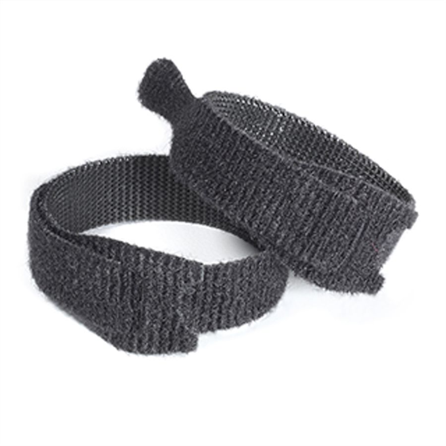 VELCRO® ONE-WRAP Rouleau 12x200mm x 6, noir, réutilisable