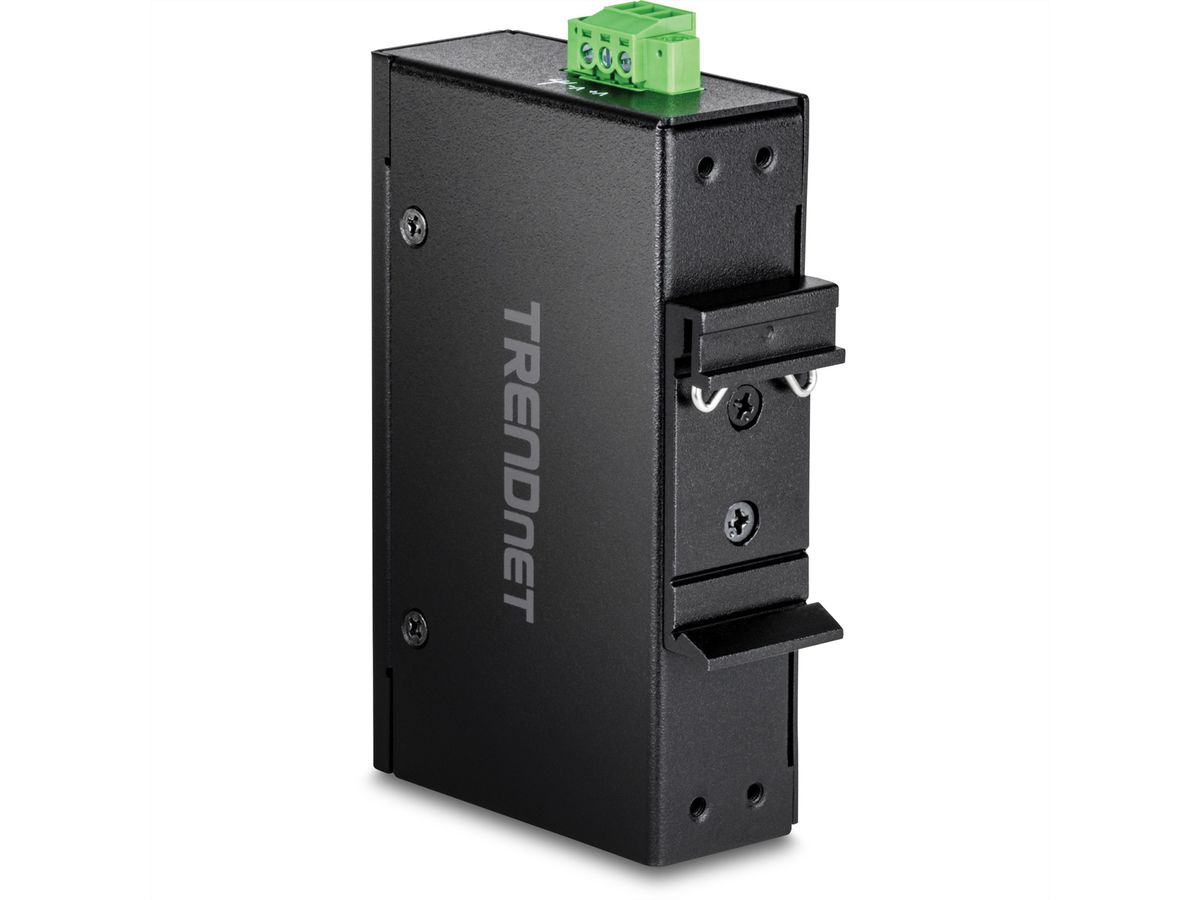 TRENDnet TI-ELC50 5-Port Ethernet Mini Switch Industrial DIN-Rail