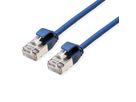 ROLINE U/FTP DataCenter Patchkabel Cat.6A (Class EA), LSOH, slim, blau, 2 m