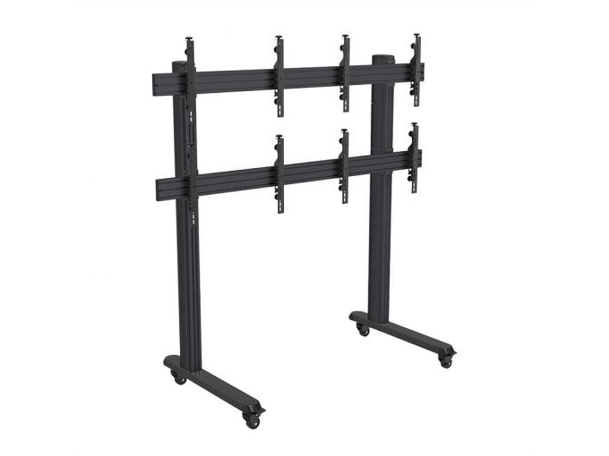 Hagor Wandhalterung HA-VWT 2 x 2 Landscape, Videowall-Trolley