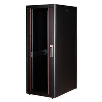 ROLINE 19-Zoll Netzwerkschrank Basic 32 HE, 600x800 BxT Glastür schwarz