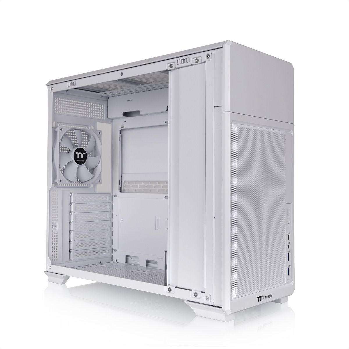 Thermaltake TR300 TG Mid Tower Gehäuse, Weiß