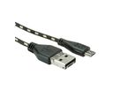 ROLINE GOLD Câble USB 2.0, OTG, A + Micro B - Micro B, M/M, 1 m