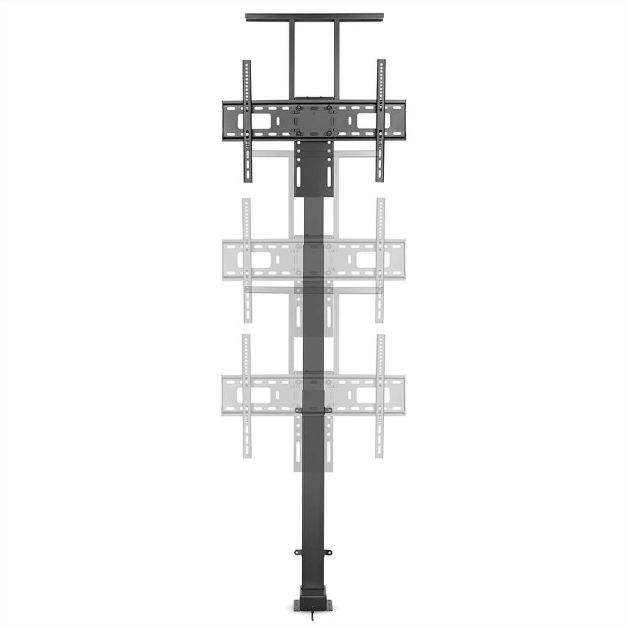 Nedis SmartLife motorisierter TV-Lift 37–80" schwarz, Einbau, 60 kg, 79–184 cm Hub