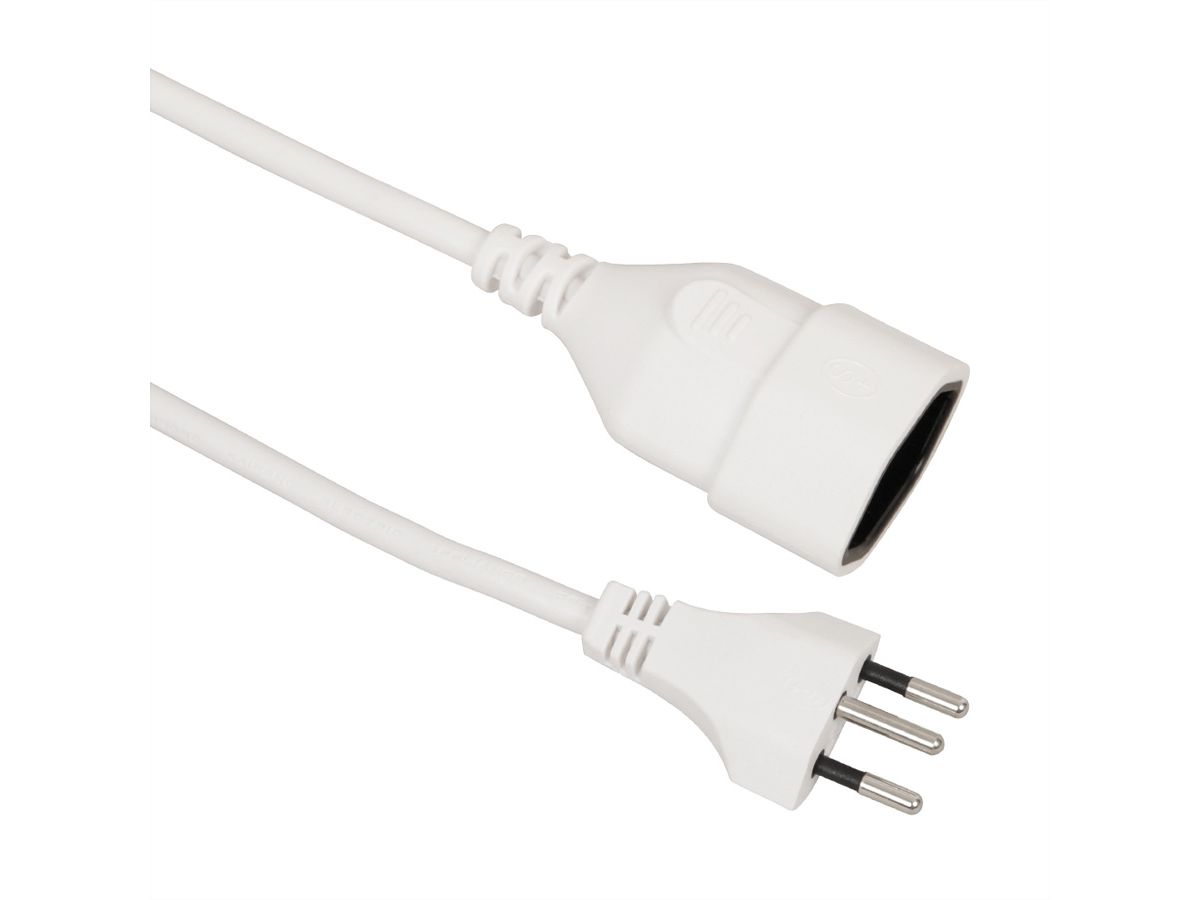 Schönenberger Verlängerungskabel T12/T13, weiß, 2 m