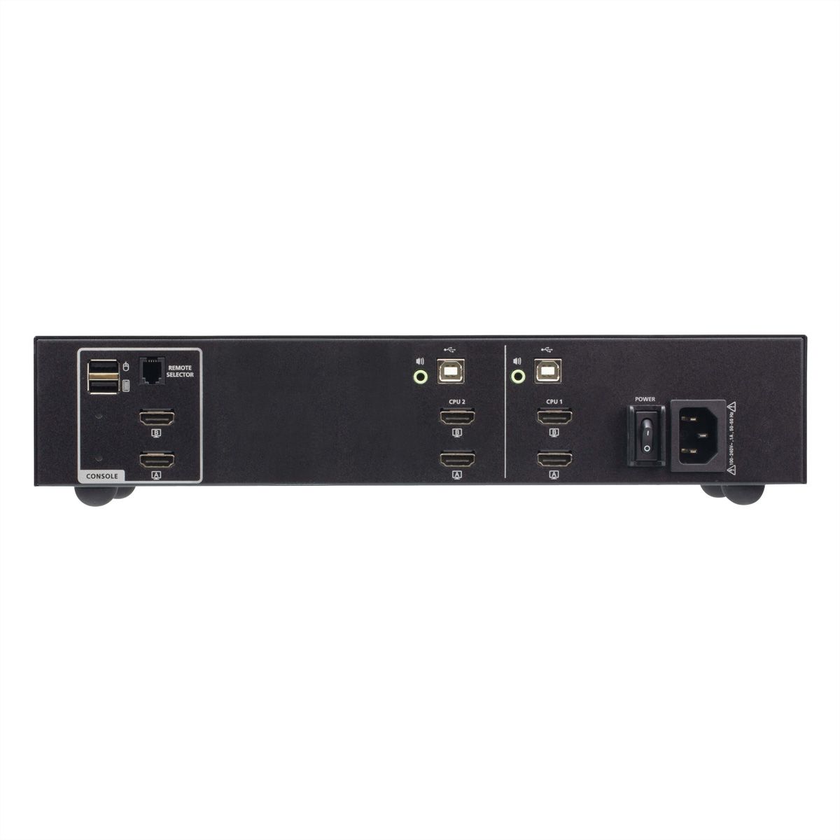 ATEN CS1142H4 Commutateur KVM sécurisé à double écran HDMI 2 ports USB