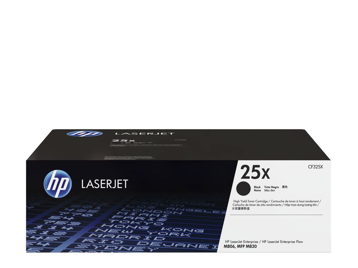 HP 25X cartouche de toner LaserJet noir grande capacité authentique