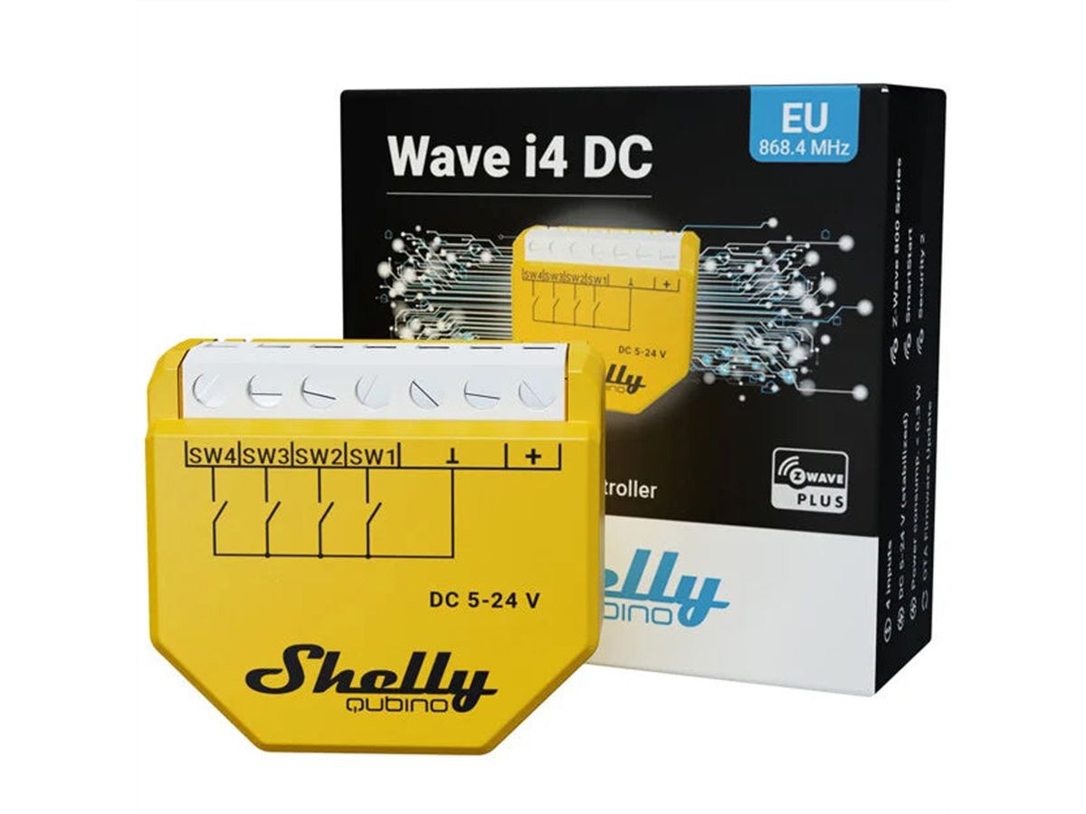 Shelly TasterschnittstelleQubino Wave i4