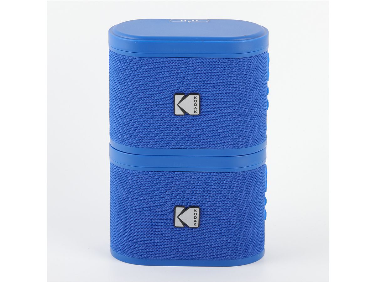Station d'accueil magnétique Kodak Soundbrix x2pcs, bleu