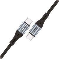 Rabbiter Power USB-C Kabel, 60W, 1.2m, schwarz, 1,2 m