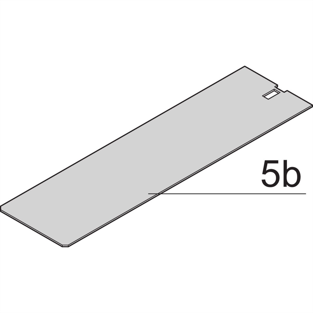SCHROFF Kassetten PRO 6 HE-Bausätze, Frontplatte ungeschirmt - KAS S1 OP 6HE 14TE 227T