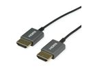 ROLINE Câble HDMI Ultra HD avec Ethernet, M/M, Ultra-Slim, coaxial, noir, 1,5 m