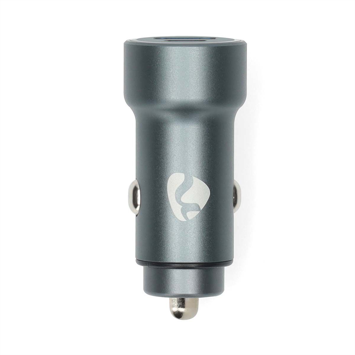 Nedis Auto-Ladegerät 48W, USB-C/USB-A, PD3.0, dunkelgrau