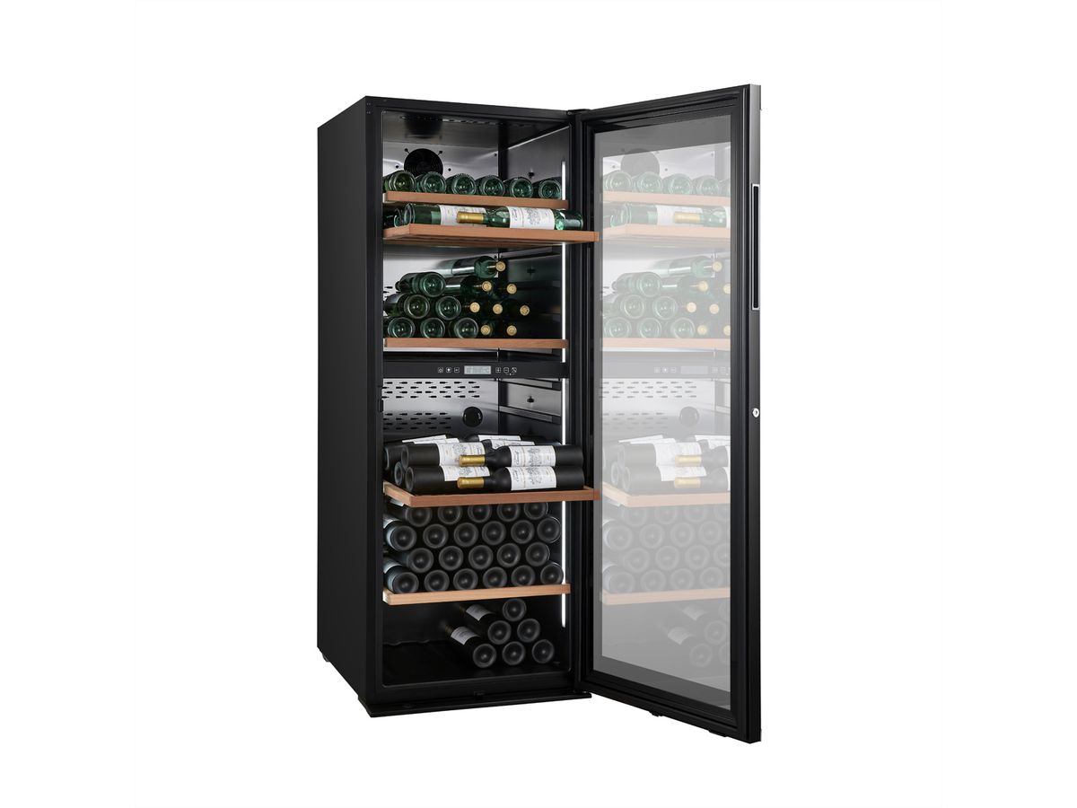Climadiff Weinkühlschrank MILLESIME 190D, Freistehend, 2 Zonen, 193 Flaschen