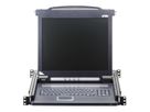 ATEN CL1000M Console KVM, LCD 43cm, VGA, PS/2, clavier D