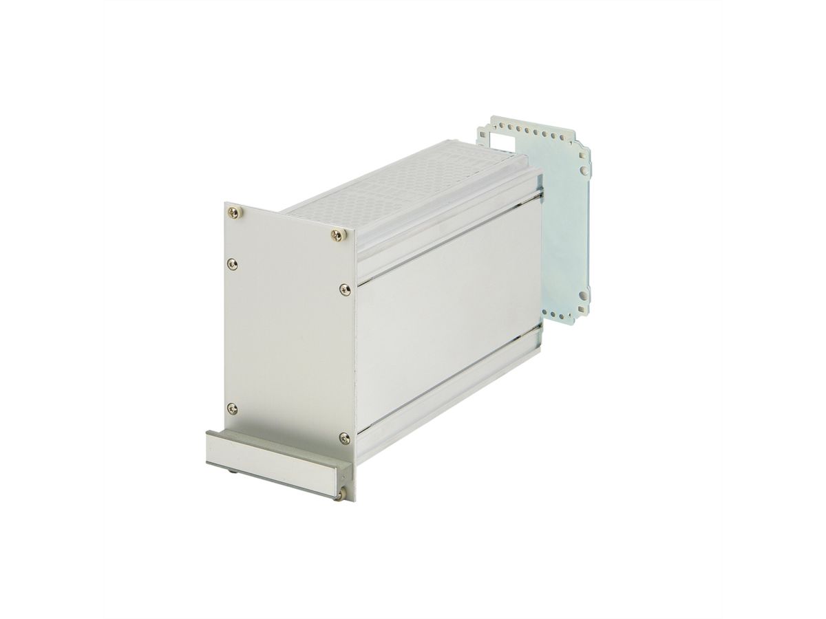 SCHROFF, cadre, unité enfichable PRO, couvercle lisse, 1 connecteur, 3 U, 28 HP, 227 mm