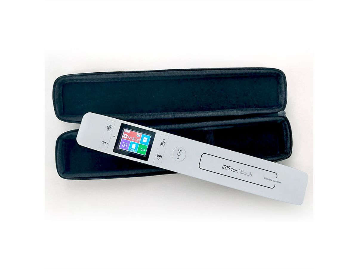 IRIScan Book 7 Dyslexic Handheld-Scanner, Dokumenten- und Buchscanner