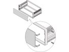 Face avant/arrière SCHROFF CompacPRO, avec fixation invisible, 4 U, 63 CV, 2,5 mm, alu, anodisé, bords non traités