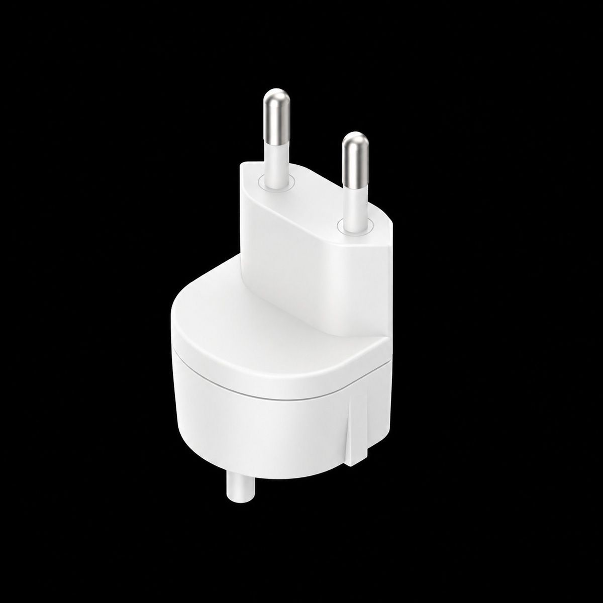 Adaptateur fixe D, prise de sécurité/CH, 2 pôles, T11, blanc