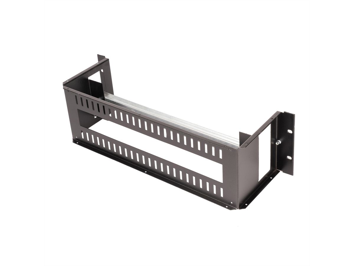 ROLINE 19" Support rail DIN 3U, 133x482x123 HxLxP