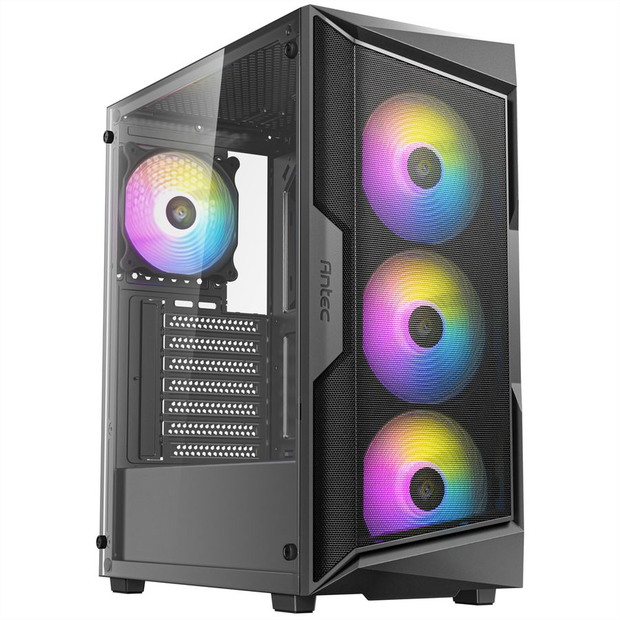 ANTEC AX61 Elite PC Gehäuse Midi Tower Gaming ATX, schwarz