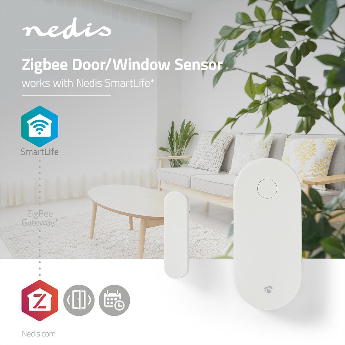 Nedis SmartLife Video-Türsprechanlage, Zigbee 3.0