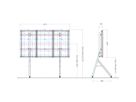 Hagor Standsystem Samsung IAB110", freistehend, schwarz