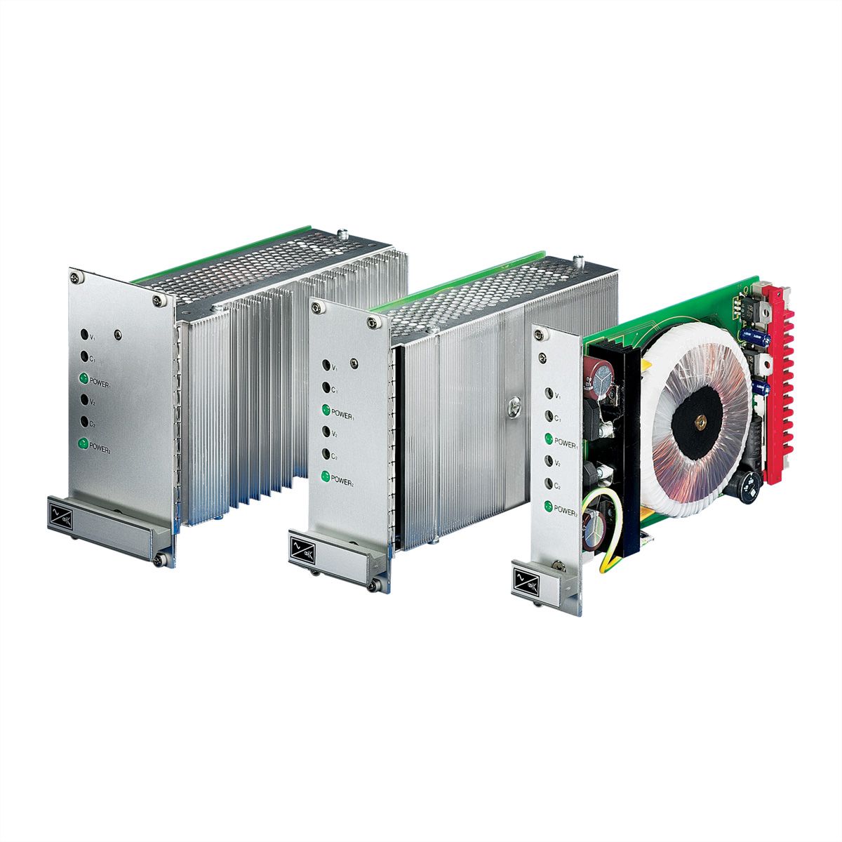 SCHROFF Alimentation, régulateur linéaire 19" AC/DC, Dual, PSK 212
