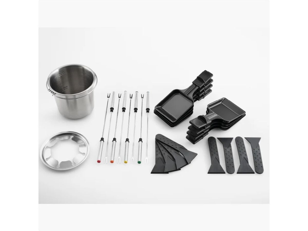 Barbecue combiné Solis 3 en 1, argent