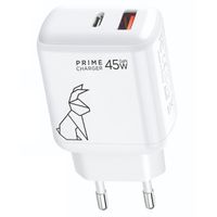 Rabbiter Power Fast Dual-Charger, 45W