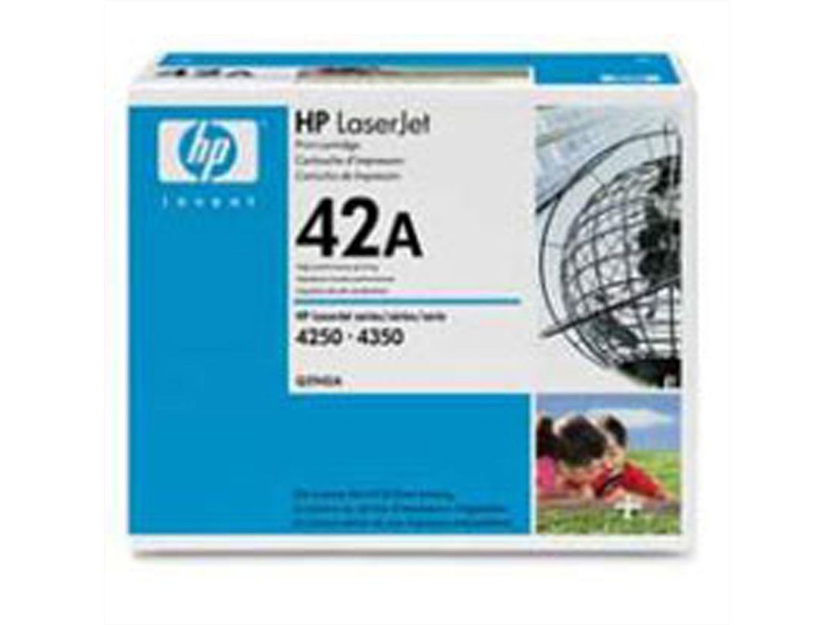 Q5942A, HP LaserJet Druckkassette schwarz, ca. 10.000 Seiten